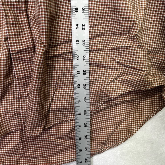 Ralph Lauren Yarmouth Plaid 100% Cotton Button Down Shirt Mens 17 Preppy 1632 - Picture 5 of 7